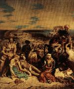 Eugene Delacroix The Massacer at Chios Germany oil painting artist